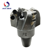PDC four-wing spiral arc angle coreless drill bit