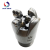PDC four-wing linear concave drill bit is used for mining stone mining