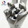 PDC four-wing linear concave drill bit is used for mining stone mining