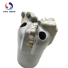PDC three-wing arc angle coreless drill bit is used for pebbles to break rocks