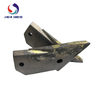 Tungsten Carbide tips welding for agriculture