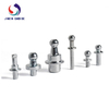 Zinc Plated Carbon Steel Angle Ball Joints Screw 10mm Threaded Ball Stud Bolt