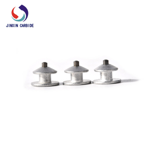 JX12-9.5-2 Aluminum studs Ice Spike with round Carbide core
