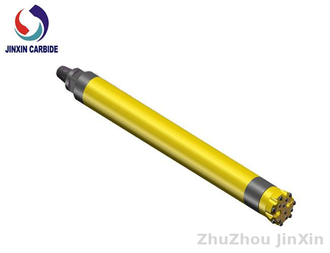 Zhuzhou Jinxin carbide Middle Air Pressure Drill Tool Rock Drilling DTH Hammer