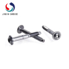 Custom Steel Flat Slotted Cheese Head Shoulder Screw Knurled Knob Screws