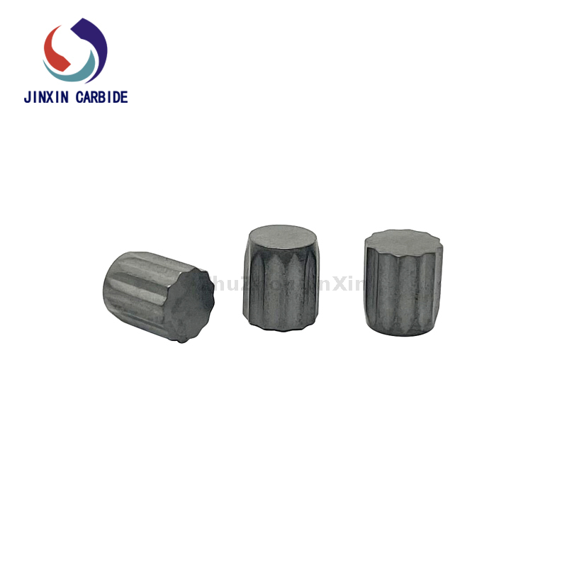 Serrated Type Tungsten Cemented Carbide Flat Top Button
